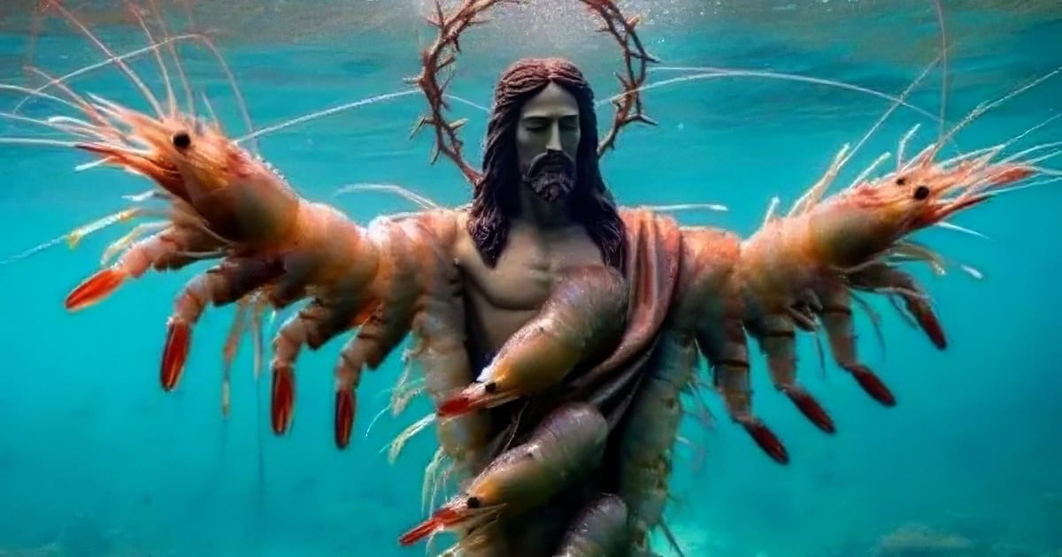 Shrimp Jesus