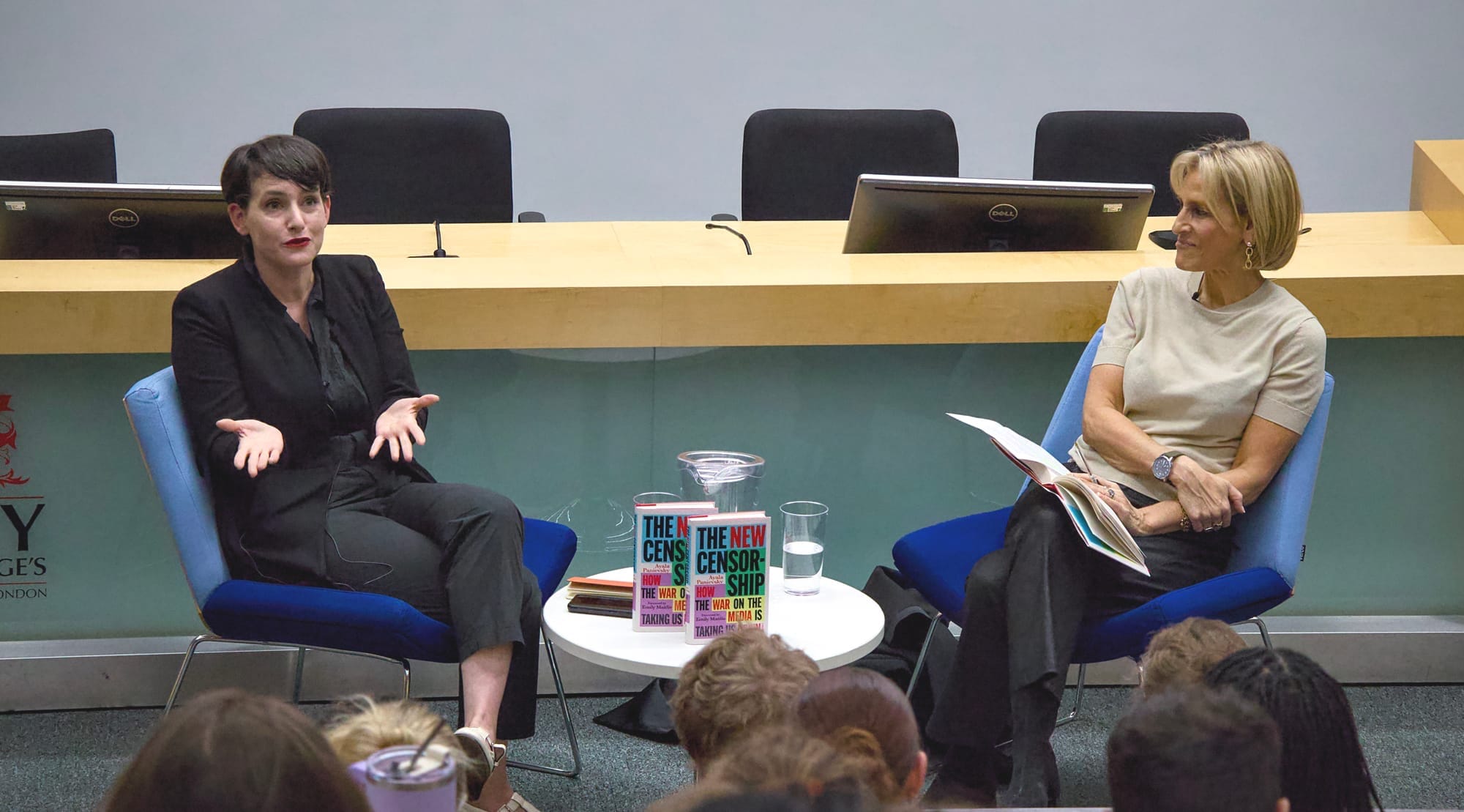 Fighting the new censorship: Emily Maitlis and Dr Ayala Panievsky