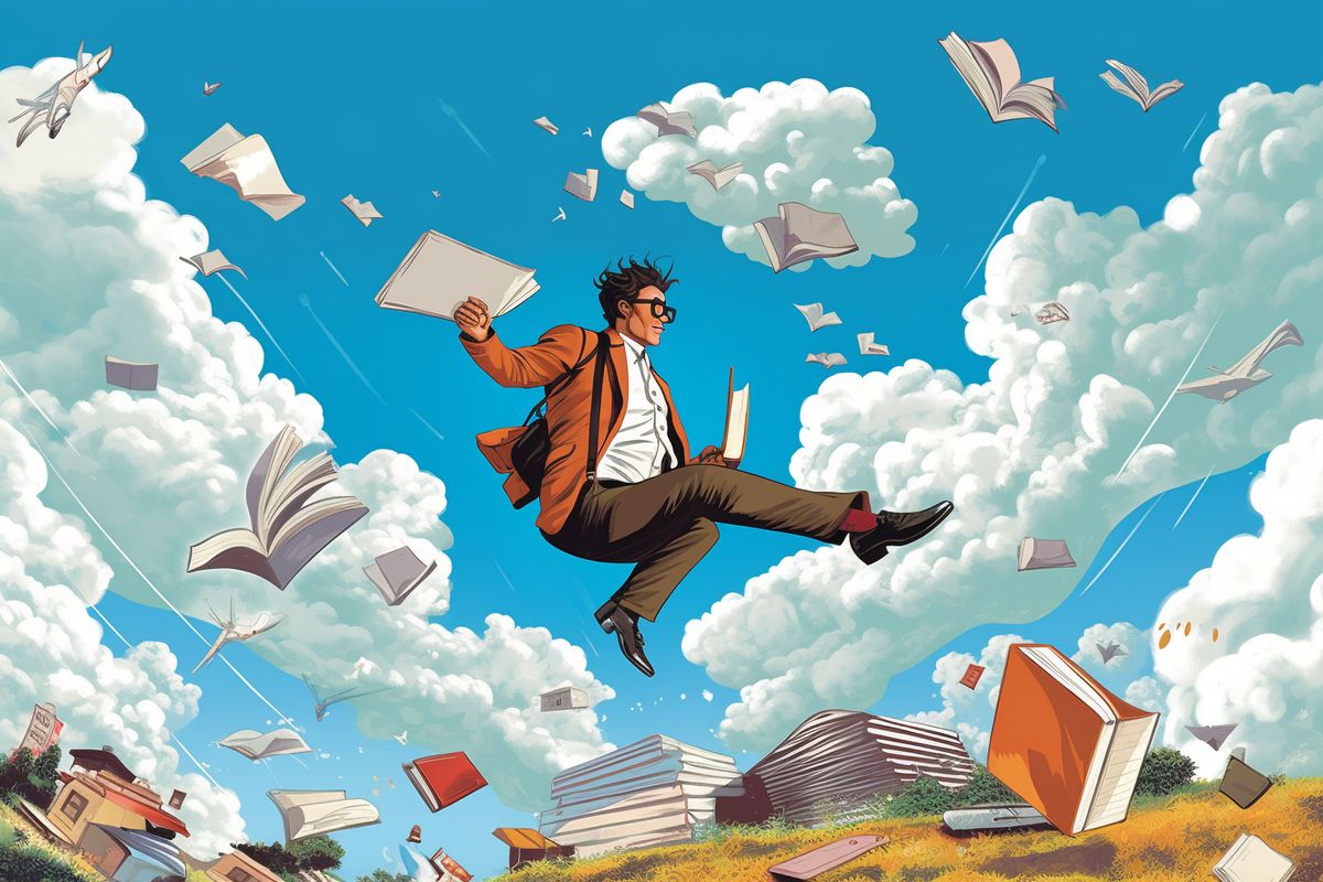 A journalist and his work ascend into the social media skies