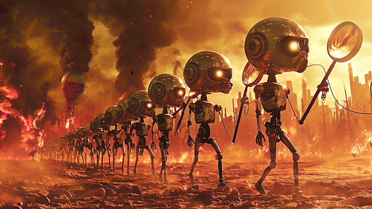 AI-infused search robots wreaking an economic apocalypse on the world