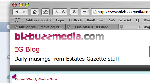 The BizBuzzMedia homepage