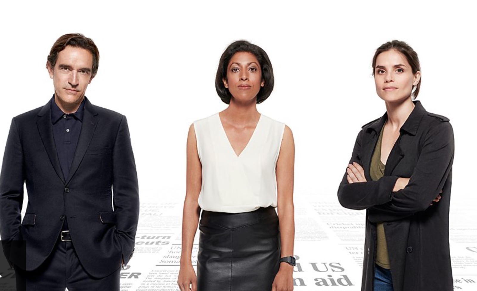 Press - a new BBC drama set in a newsroom - gets a trailer