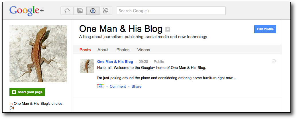 Google+ Pages: the other +shoe drops
