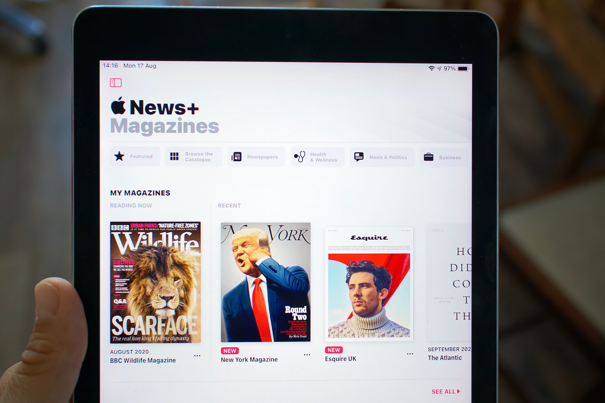Who's afraid of the small, average Apple News+?