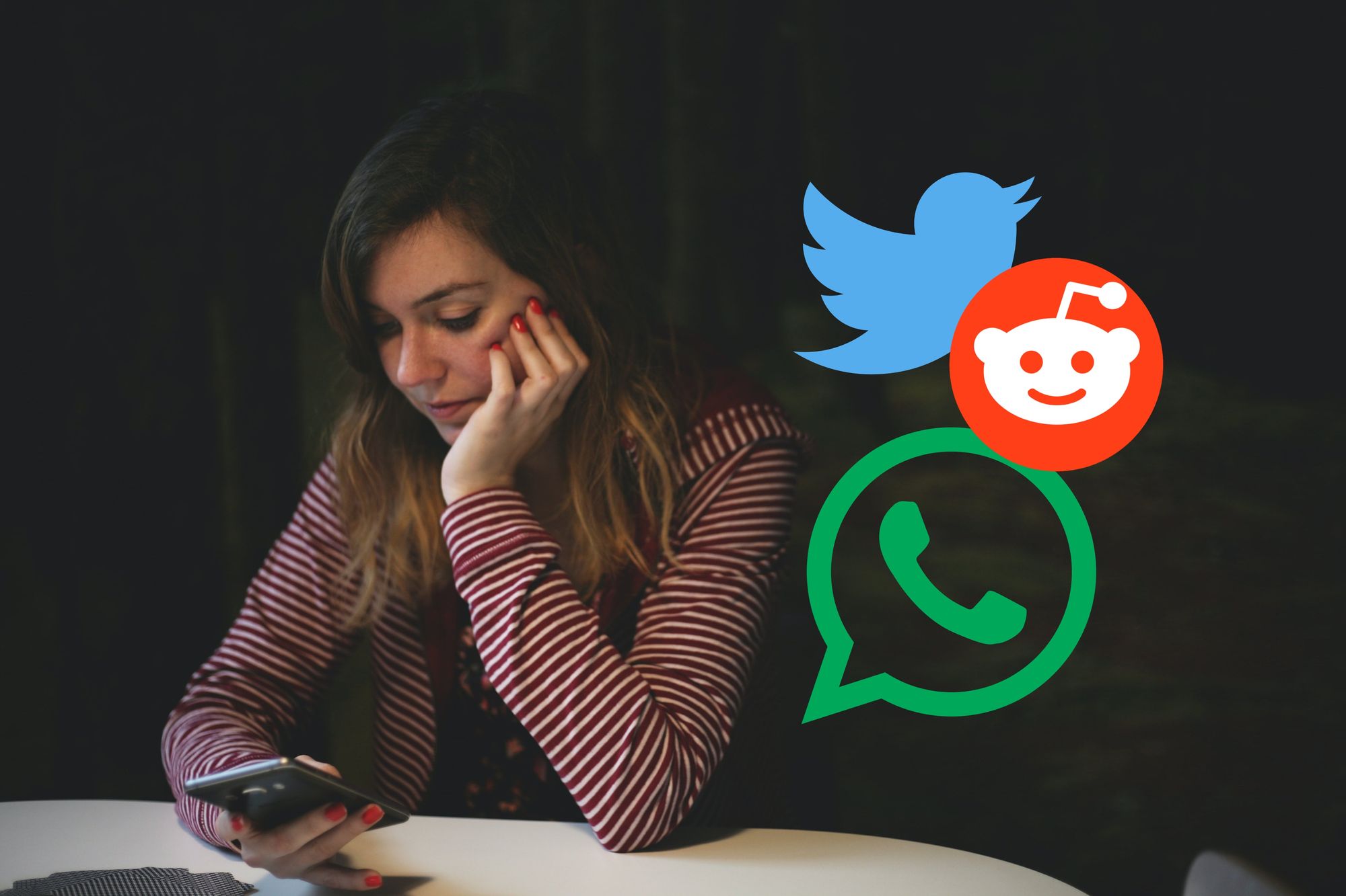 WhatsApp for war reporting, Reddit for search and Twitter for GIFs…