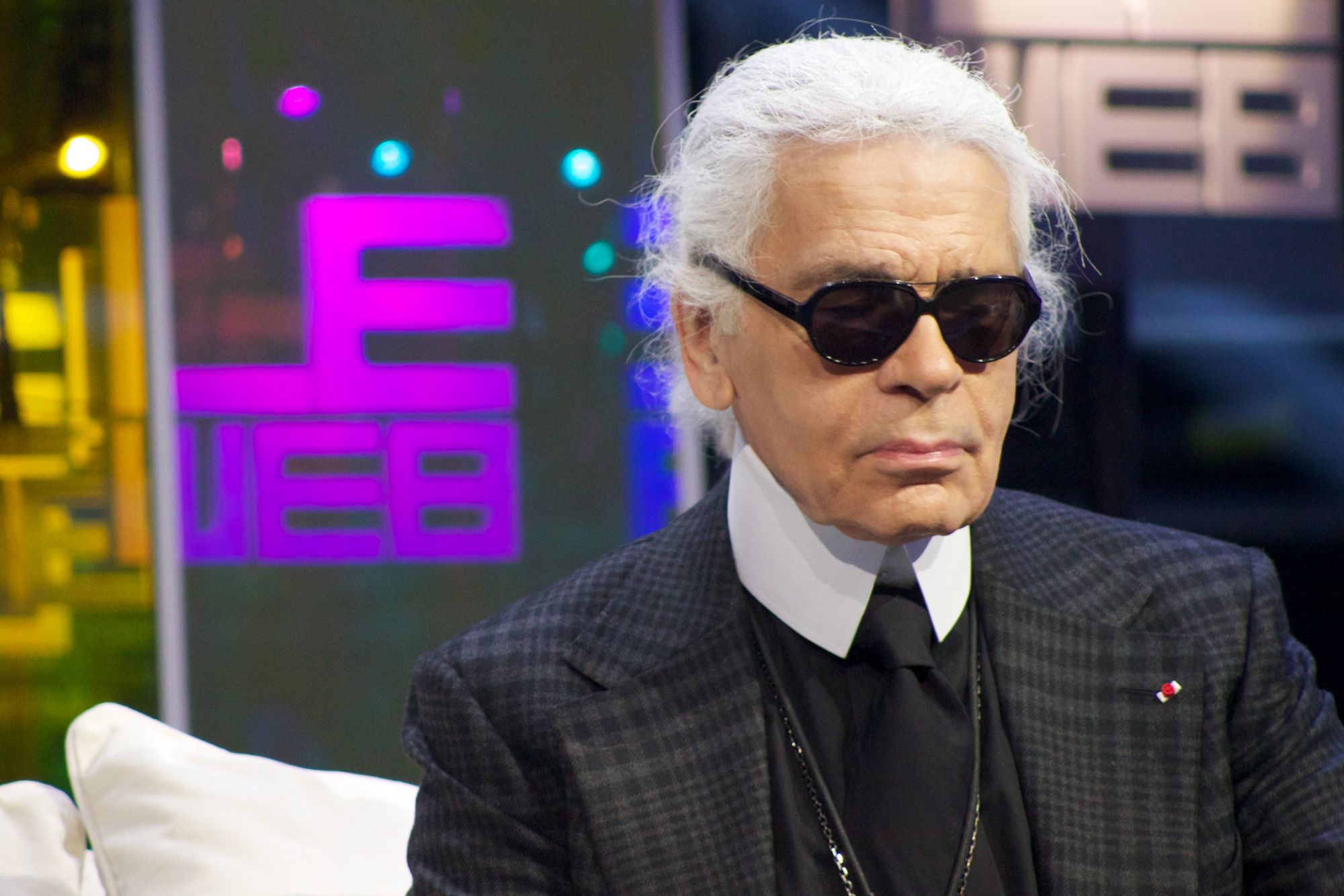 Le Web: Karl Lagerfeld on iPads and technology