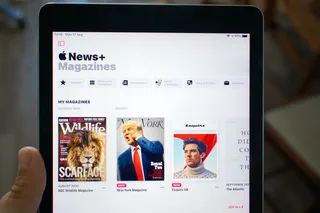Who's afraid of the small, average Apple News+?