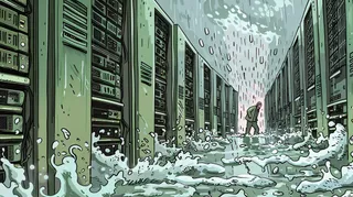 An unstoppable tide of server-generated slop