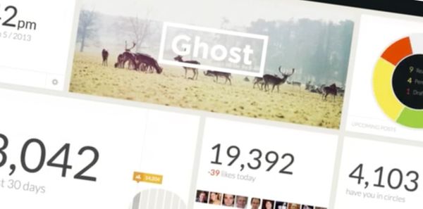 Kickstarting Ghost - a blog platform