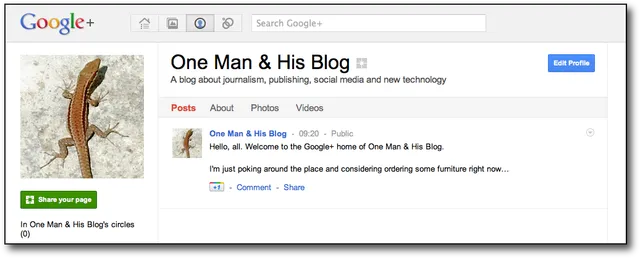 Google+ Pages: the other +shoe drops