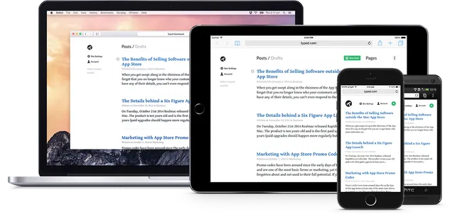 Backed: Typed, a new blogging platform