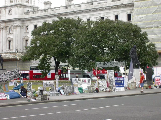 Latest on the anti-war protest