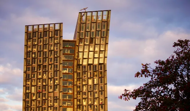 The end of the Reeperbahn in Hamburg