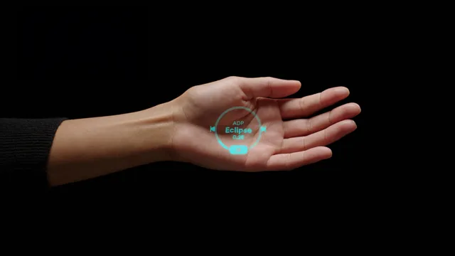 The Human AI pin projecting info onto a hand. 