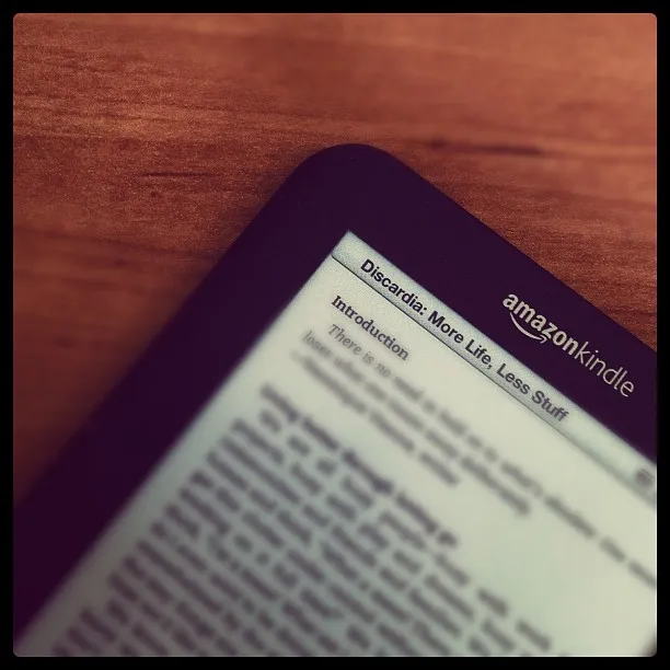 A Kindle in action