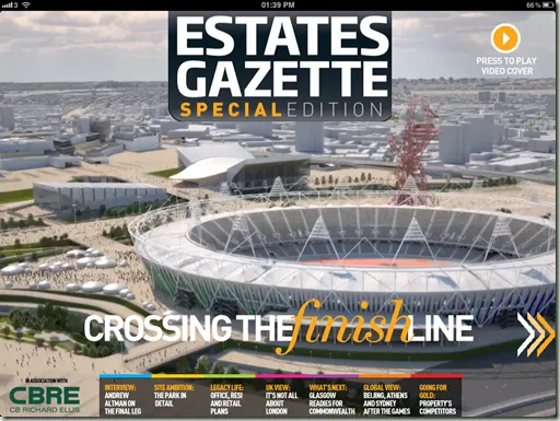 The Estates Gazette iPad app